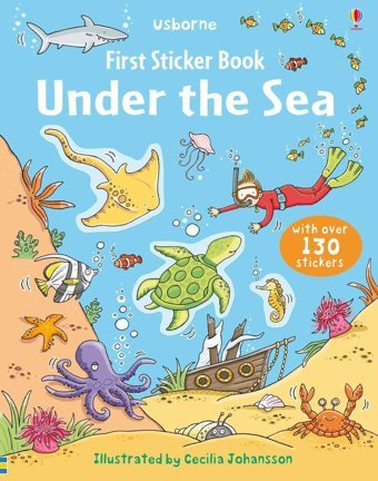 Usb - First Sticker Book Under The Sea Jessica Greenwell Usborne Publishing Books Ltd