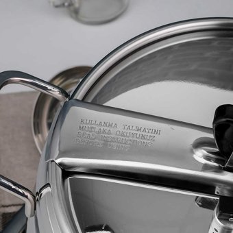 Cooker Lara CKR-911 Düdüklü Kapak Alüminyum Tabanlı 6 lt Düdüklü Tencere