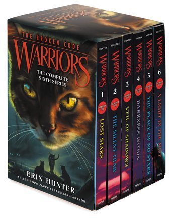 Warriors: The Broken Code 6-Book Box Set Hunter, Erin Harper Collıns