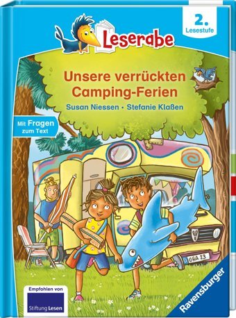 Unsere Verrückten Camping-Ferien - Lesen Lernen Mit Dem Leseraben - Erstlesebuch - Kinderbuch Ab 7 Jahren - Lesen Üben 2. Klasse (Leserabe 2. Klasse) (Leserabe - 2. Lesestufe) Niessen, Susan Ravensburger