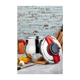 Cooker CKR-2878 Clipso Kapak Kapsül Tabanlı 8 lt Düdüklü Tencere