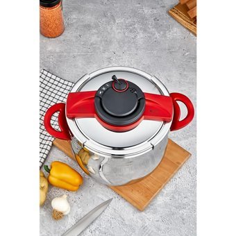 Cooker CKR-2878 Clipso Kapak Kapsül Tabanlı 8 lt Düdüklü Tencere