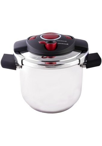 Emsan Innocook Clipso Kapak 4 lt-6.5 lt Düdüklü Tencere Seti Kırmızı