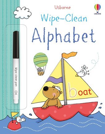 Wipe-Clean Alphabet: A Kindergarten Readiness Book For Kids Greenwell, Jessica Usborne