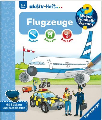 Wieso? Weshalb? Warum? Aktiv-Heft: Flugzeuge Ravensburger
