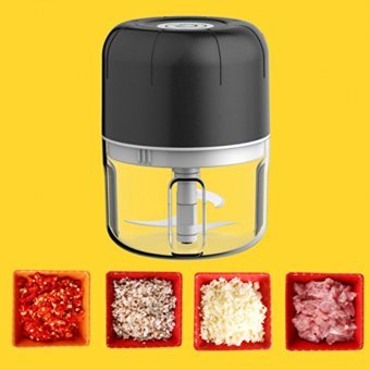 Ally Ez 33621 3.7 W 250 ml Plastik Hazneli Öğütücülü Üç Bıçaklı Mini Elektrikli Rondo Beyaz