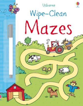 Usborne - Wipe-Clean Mazes Greenwell, Jessica Usborne Publishing Books Ltd