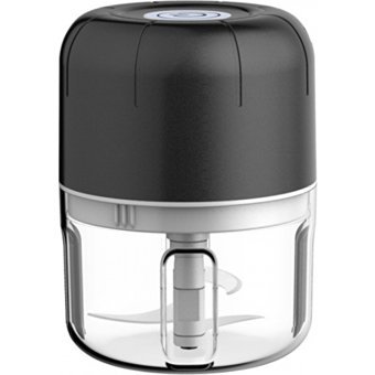 Ally Ez 33621 3.7 W 250 ml Plastik Hazneli Öğütücülü Üç Bıçaklı Mini Elektrikli Rondo Beyaz
