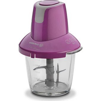 Korkmaz A460 03 900 W 1250 ml Cam Hazneli Öğütücülü 4 Bıçaklı Elektrikli Rondo Mor