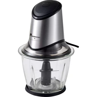 Masterpro 9137 By Carlo Cracco 400 W 1200 ml Cam Hazneli Çift Bıçaklı Elektrikli Rondo Gri