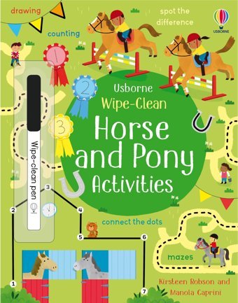 Wipe-Clean Horse And Pony Activities: 1 Robson, Kirsteen Usborne Publishing Books Ltd