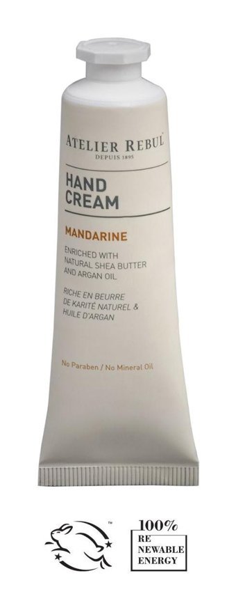 Atelier Rebul Mandalina Tüm Ciltler Organik Vegan Parfümsüz El Kremi 30 ml