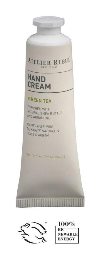 Atelier Rebul Yeşil Çay Tüm Ciltler Organik Vegan Parfümsüz El Kremi 30 ml