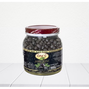 Öncü Siyah Zeytin Pet Kavanoz 4x1 kg