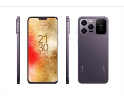 Hiking A47 128 GB Hafıza 6 GB Ram 6.52 inç 48 MP Çift Hatlı IPS LCD Ekran Android Akıllı Cep Telefonu Mor