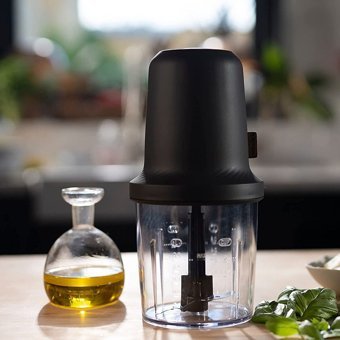 Moulinex Eco Respect 500 W 500 ml Plastik Hazneli Öğütücülü Çift Bıçaklı Elektrikli Rondo Siyah