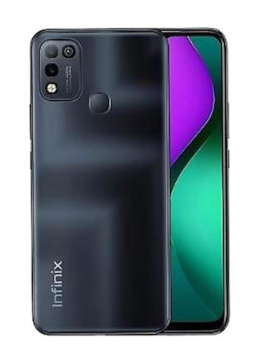 Infinix Hot 10 Play 64 GB Hafıza 4 GB Ram 6.82 inç 13 MP Çift Hatlı IPS LCD Ekran Android Akıllı Cep Telefonu Siyah
