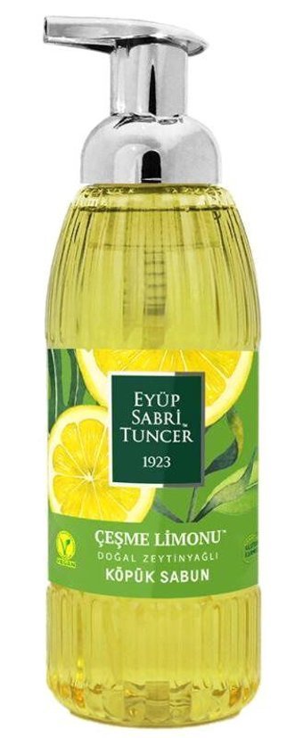 Eyüp Sabri Tuncer Çeşme Limonu Nemlendiricili Vegan Köpük Sıvı Sabun 500 ml 24'lü