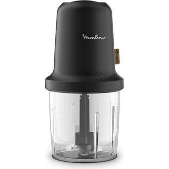 Moulinex Eco Respect 500 W 500 ml Plastik Hazneli Öğütücülü Çift Bıçaklı Elektrikli Rondo Siyah