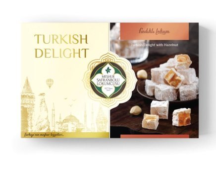 Meşhur Safranbolu Lokumcusu Fındıklı Lokum 400 gr