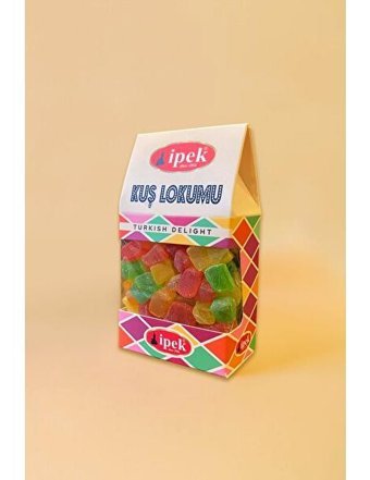 İpek Pişmaniye Kuş Meyveli Lokum 100 gr