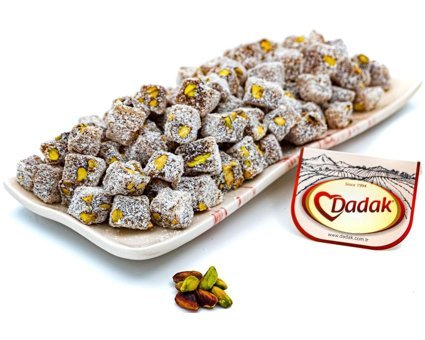 Dadak Çifte Kavrulmuş Mini Antep Fıstıklı Lokum 200 gr