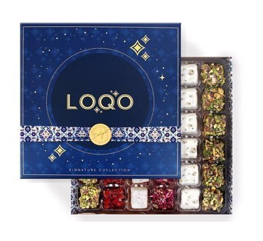 LOQO İmza Koleksiyon Antep Fıstıklı Lokum 500 gr