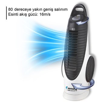 Airking Mercury W Kumandalı Sessiz Yer Vantilatör
