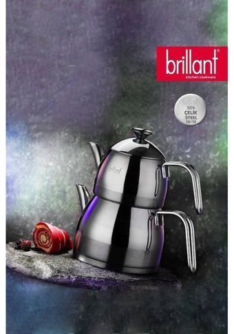 Decorev 5869 Çelik Çaydanlık İnox