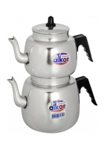 Alkar No 3 Mini Alüminyum Çaydanlık Gri