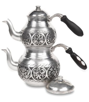 Coppergreat Tombik Mini Bakır Çaydanlık Gri