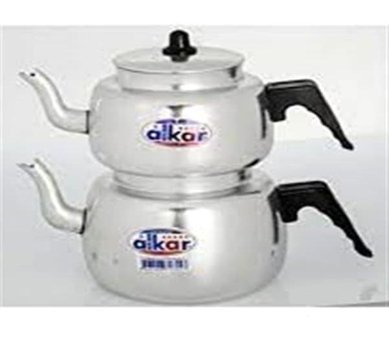 Alkar No 5 Mini Alüminyum Çaydanlık Gri