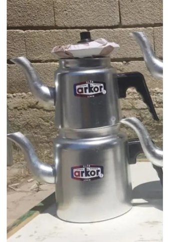 Arkor No 1 Mini Alüminyum Çaydanlık Metal