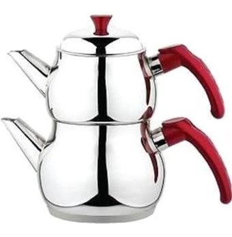 Baron Mini Çelik Çaydanlık Krom