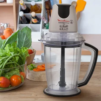 Moulinex Dj4701Tr 500 W 500 ml Plastik Hazneli Öğütücülü Çift Bıçaklı Elektrikli Rondo Beyaz