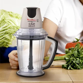 Moulinex Dj4701Tr 500 W 500 ml Plastik Hazneli Öğütücülü Çift Bıçaklı Elektrikli Rondo Beyaz