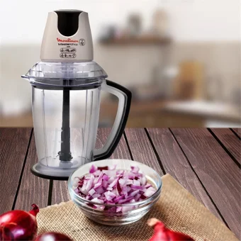 Moulinex Dj4701Tr 500 W 500 ml Plastik Hazneli Öğütücülü Çift Bıçaklı Elektrikli Rondo Beyaz