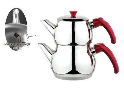 Dora Kitchen Ecodem Çelik Çaydanlık İnox