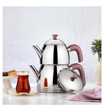 Schafer Alexa Çelik Çaydanlık Rose Gold