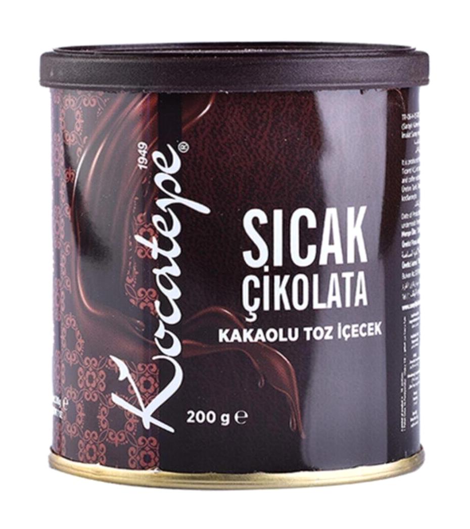 Kocatepe Teneke Sıcak Çikolata 200 gr Tekli