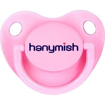 Hanymish 123 Rainbow 18+ Ay Damaklı Silikon Emzik Pembe