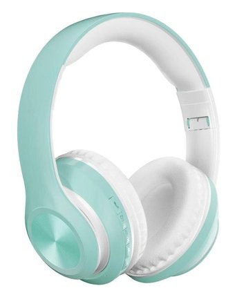 Torima P68 Tek Mikrofonlu 5.0 Silikonsuz Gürültü Önleyici Kablosuz Kulak Üstü Bluetooth Kulaklık Mavi