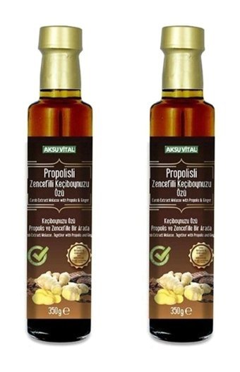 Aksu Vital Doğal Keçiboynuzu-Propolis-Zencefil Pekmez 2x350 gr