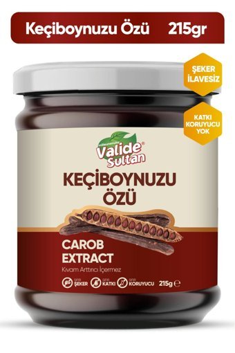 Valide Sultan Doğal Keçiboynuzu Özü Pekmez 215 gr