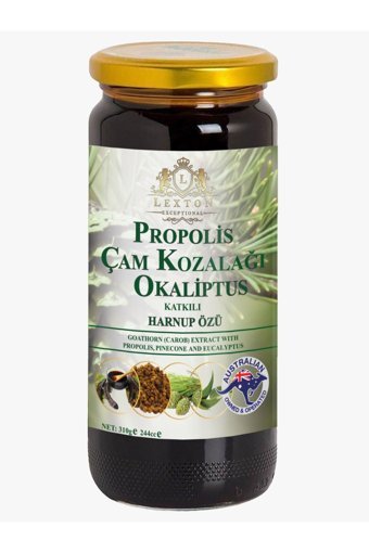 Lexton Çam Kozalağı-Harnup-Okaliptus-Propolis Pekmez 310 gr
