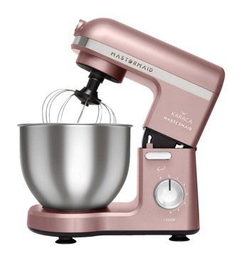 Karaca Mastermaid Chef Paslanmaz Çelik 1500 W 5 lt Standlı Hamur Yoğurma ve Mutfak Şefi Rose Gold