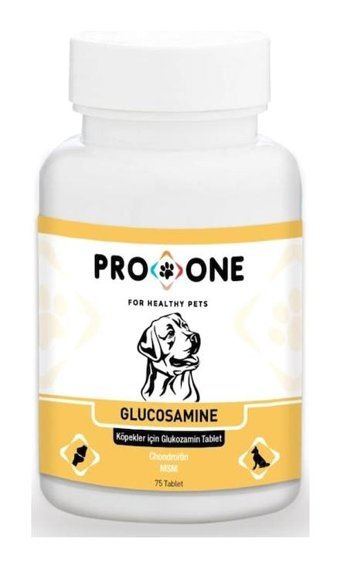 Pro One Canin Glucosamine Kemik Eklem Sağlığı İçin 75 Tablet Köpek Vitamini