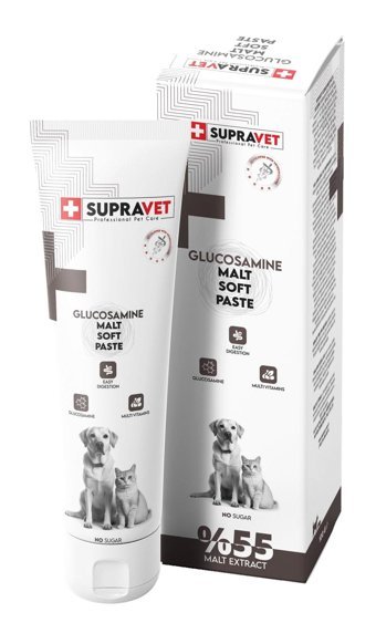 Supravet No Sugar Glucosamine Multivitamin Kemik Eklem Sağlığı İçin 100 gr Macun Köpek Vitamini