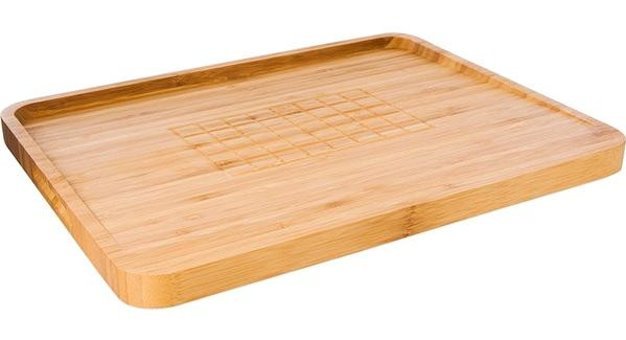 Bambum B0263 Büyük Kahverengi Tekli Kesme Tahtası