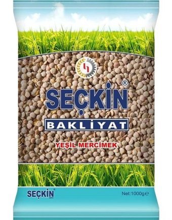 Seçkin Yeşil Mercimek 1 kg